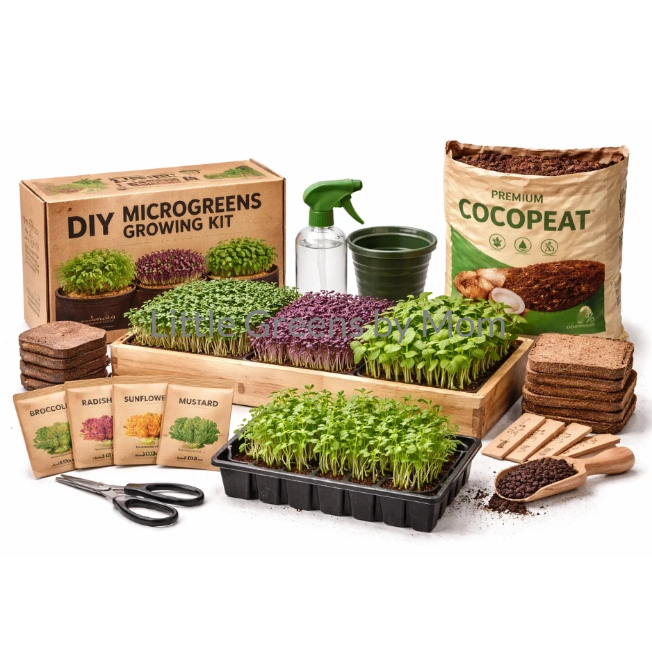 DIY Microgreens Growing Kit